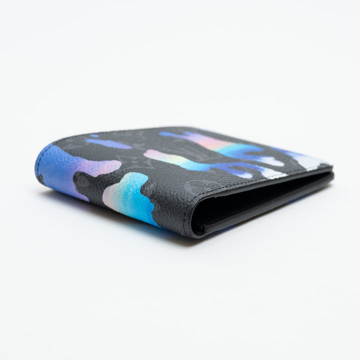 Louis Vuitton Watercolour Print Sunrise Monogram Eclipse Canvas Wallet