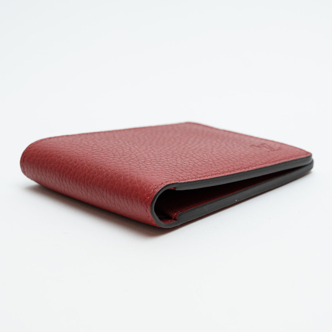 Louis Vuitton Red Taurillion Leather Wallet