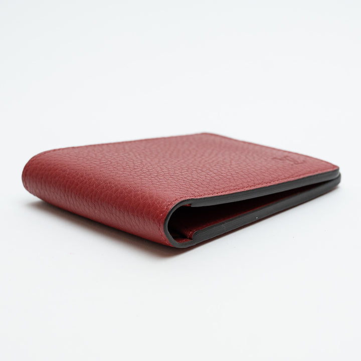 Louis Vuitton Red Taurillion Leather Wallet