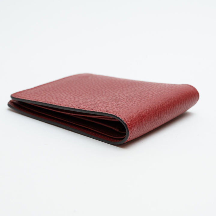 Louis Vuitton Red Taurillion Leather Wallet