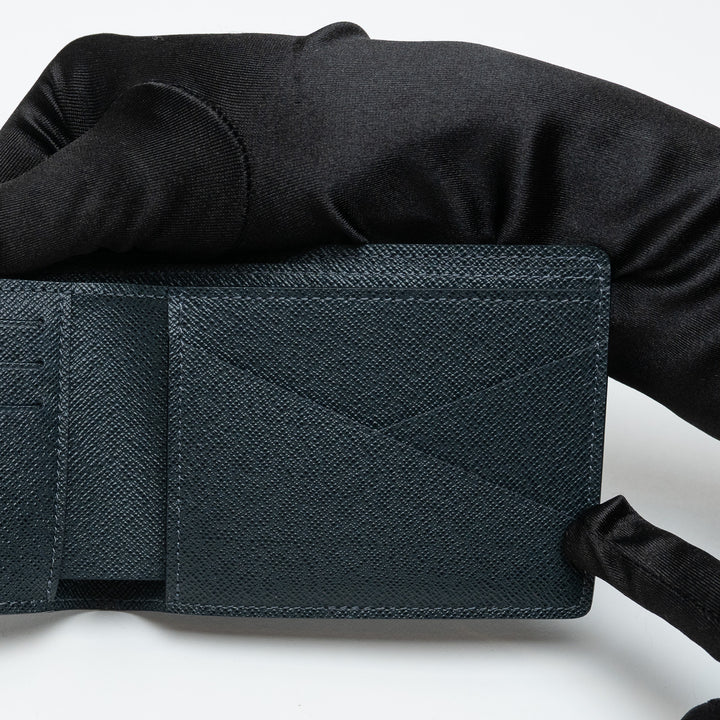 Louis Vuitton Monogram Cobalt Canvas Wallet with Tricolour Stripe