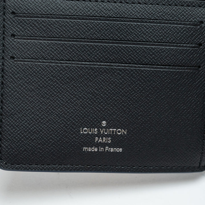 Louis Vuitton Salt Marine Canvas Denim Damier Effect Multiple Wallet