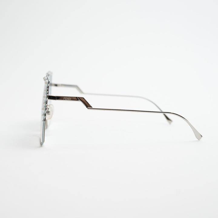 Fendi Square Frame Oversized Sunglasses with Studs