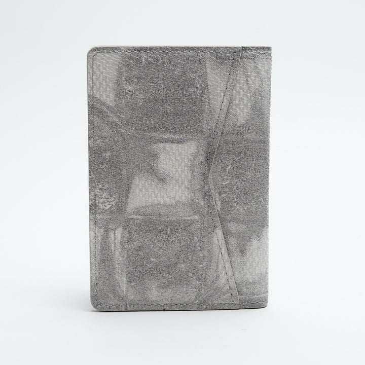 Louis Vuitton Light Grey Salt Stone Grained Calf Leather Pocket Organizer