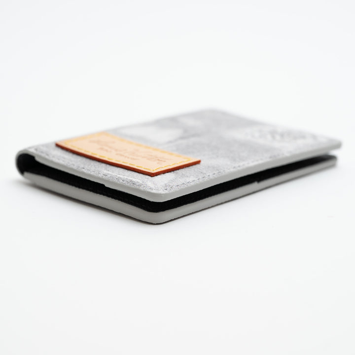 Louis Vuitton Light Grey Salt Stone Grained Calf Leather Pocket Organizer
