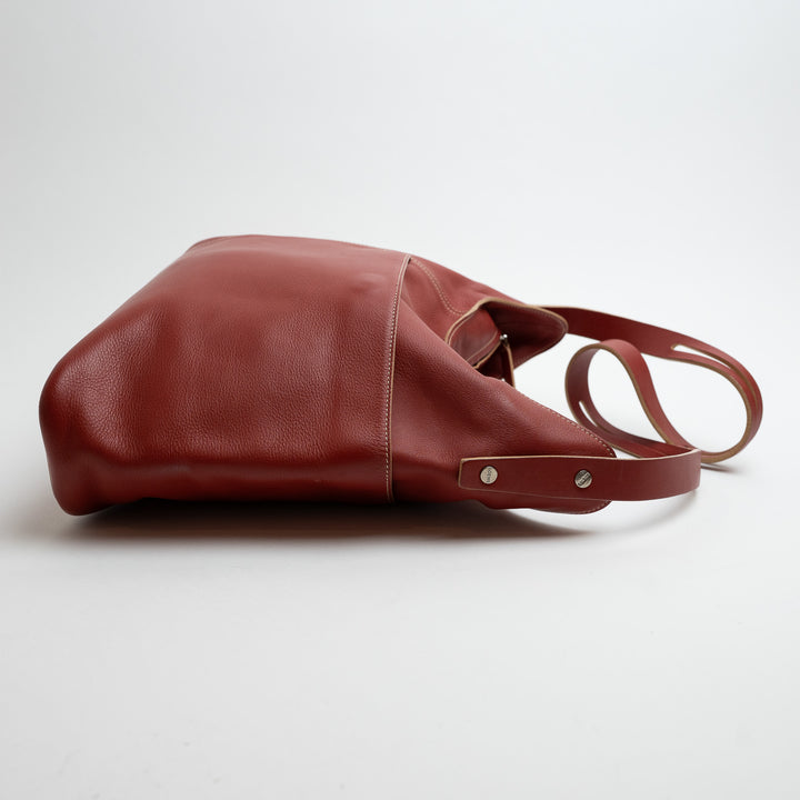 Loewe Terracotta Red Nappa Leather Vintage Shoulder Bag