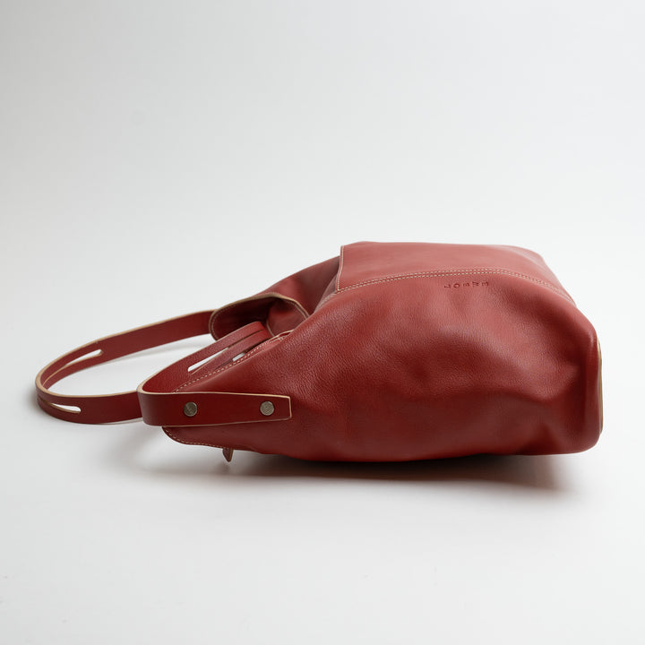 Loewe Terracotta Red Nappa Leather Vintage Shoulder Bag