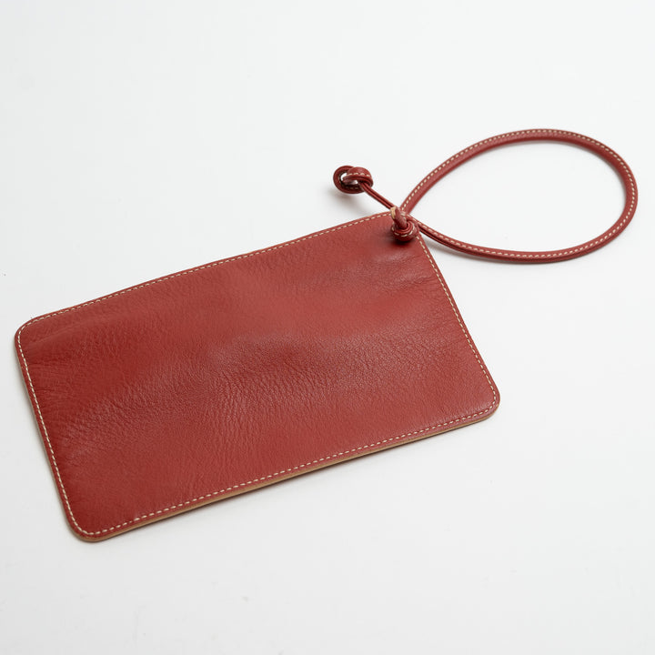 Loewe Terracotta Red Nappa Leather Vintage Shoulder Bag