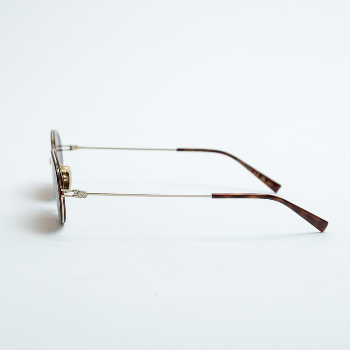 Gucci Tortoise Shell Oval Frame Sunglasses