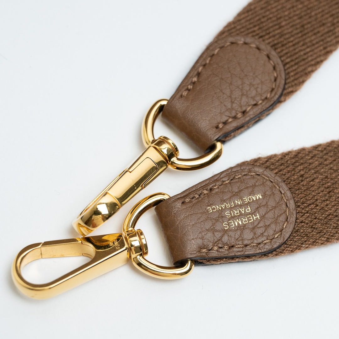 Hermes Alezan Clemence Leather Mini Evelyne 16
