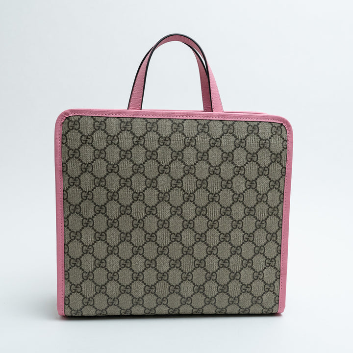 Gucci GG Supreme Canvas 3D Children's Strawberry Tote