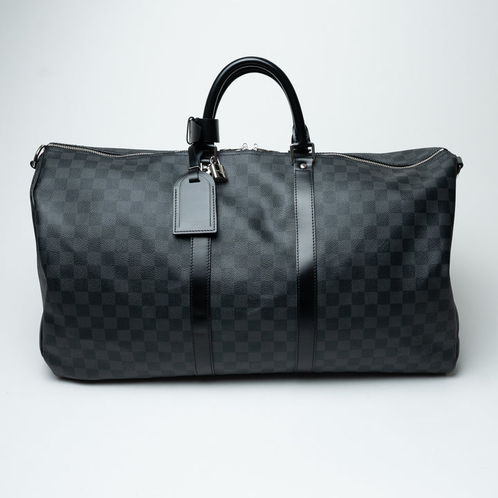 Louis Vuitton Bandoulière Damier Graphite Keepall 55