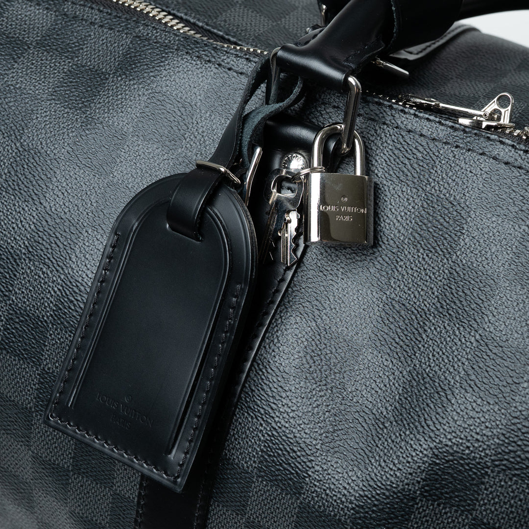 Louis Vuitton Bandoulière Damier Graphite Keepall 55