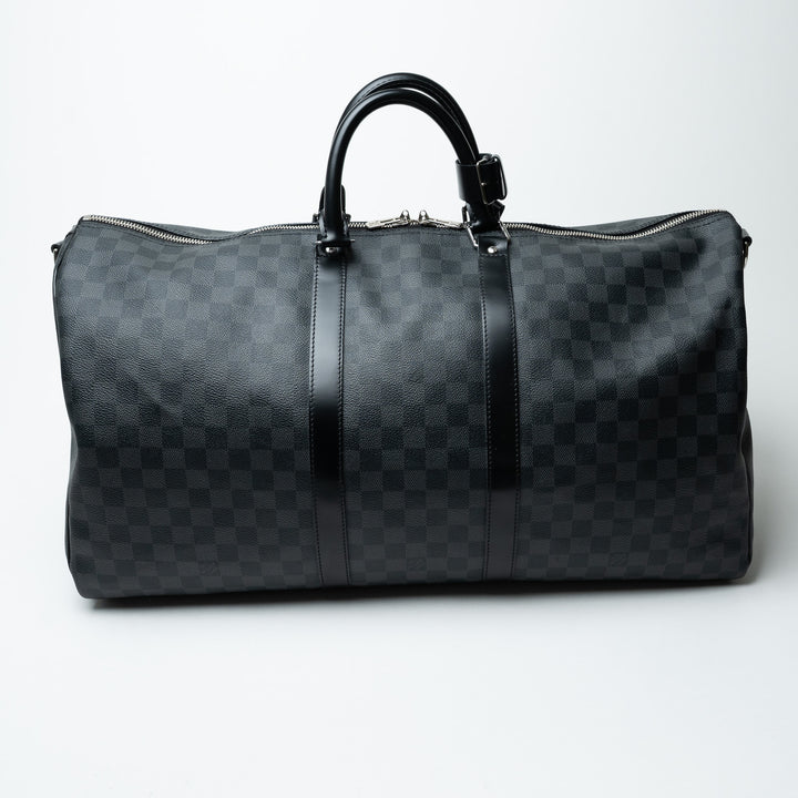 Louis Vuitton Bandoulière Damier Graphite Keepall 55