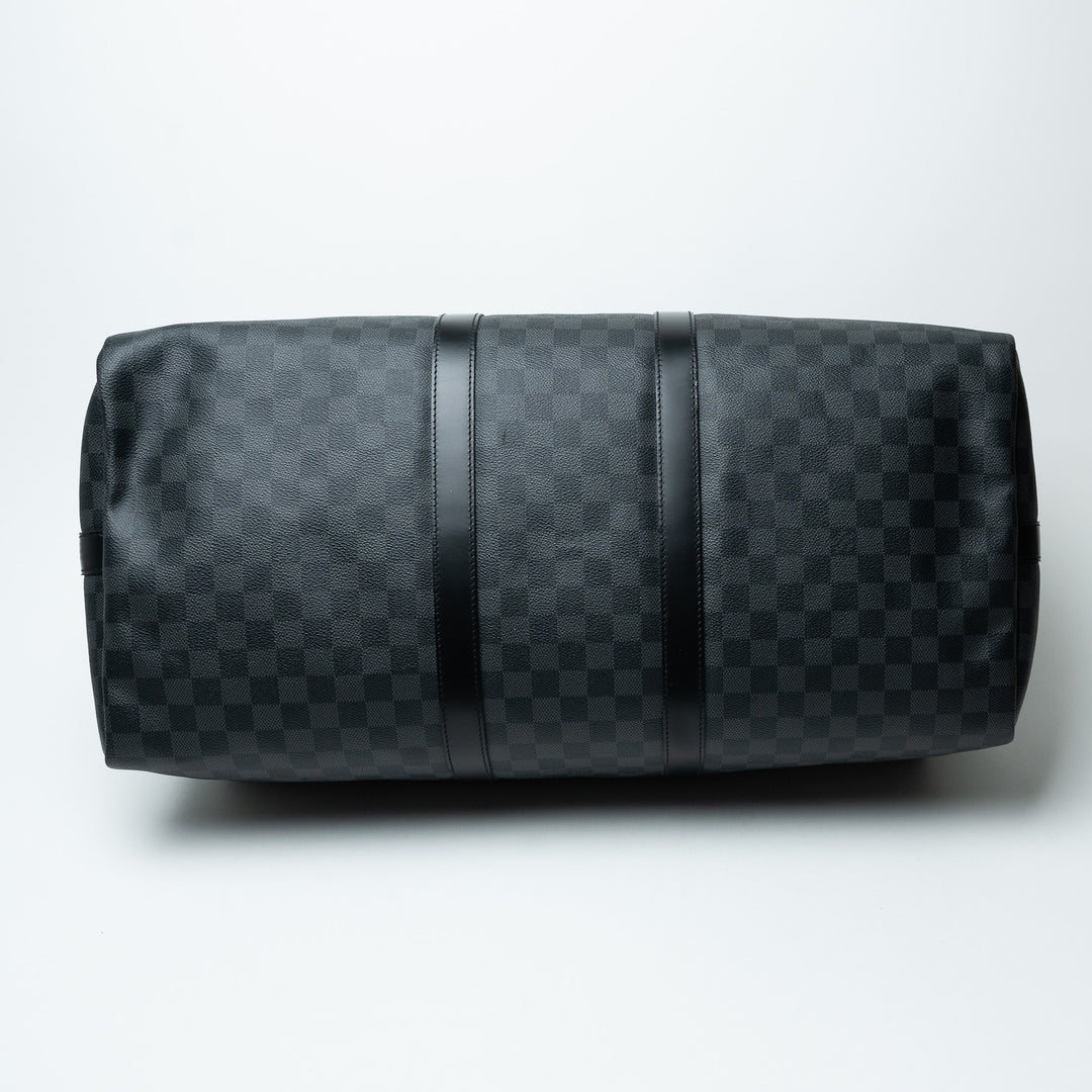 Louis Vuitton Bandoulière Damier Graphite Keepall 55