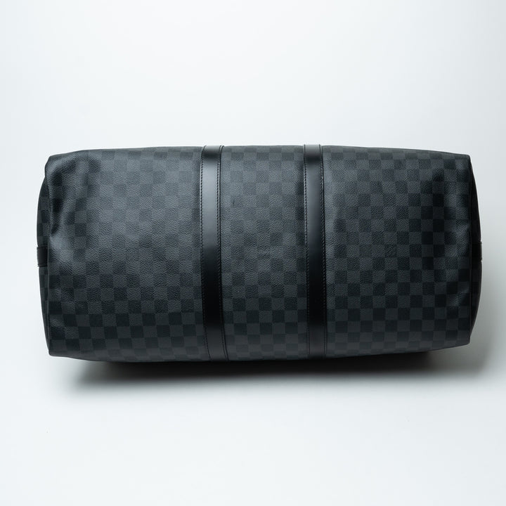 Louis Vuitton Bandoulière Damier Graphite Keepall 55