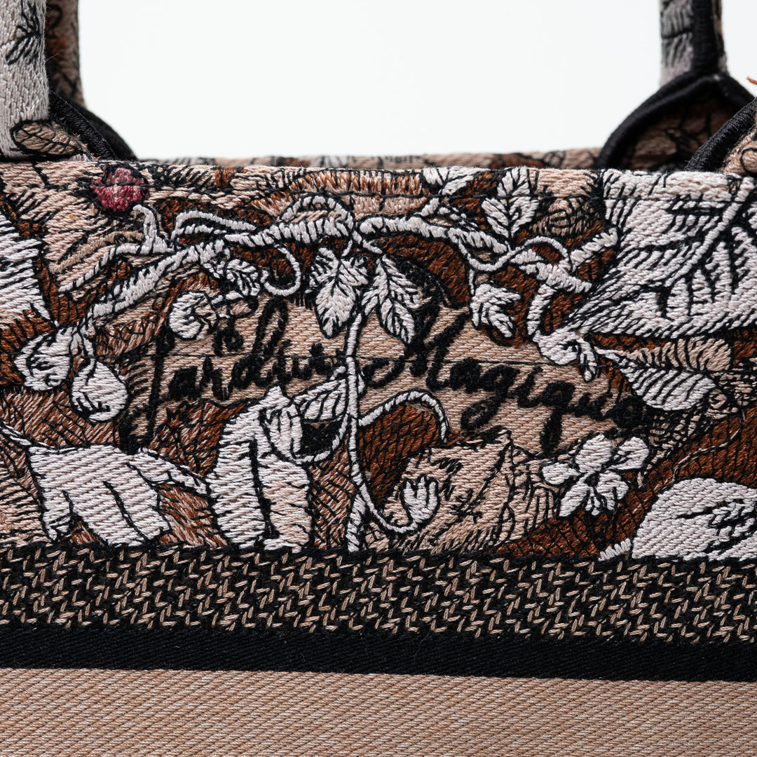 Dior Blush Pink Medium Dioriviera Toile de Jouy Book Tote