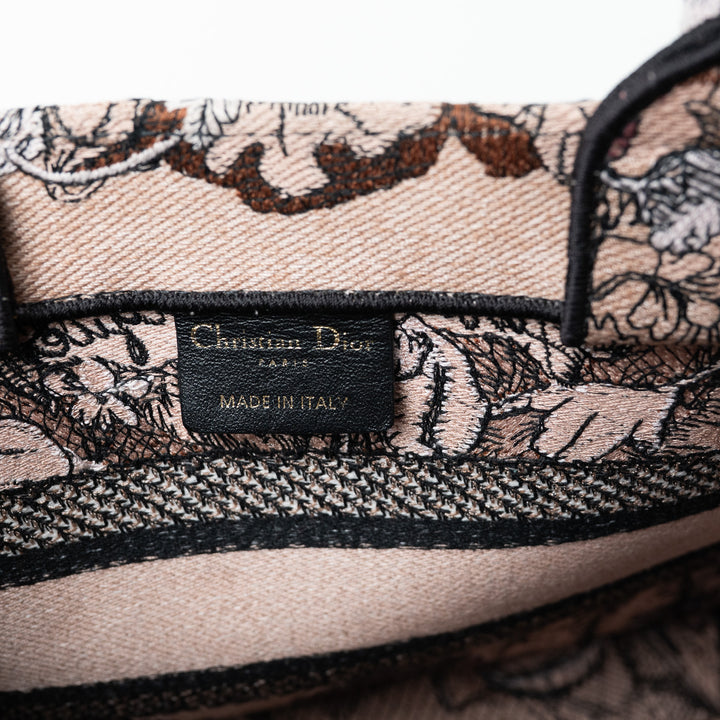 Dior Blush Pink Medium Dioriviera Toile de Jouy Book Tote