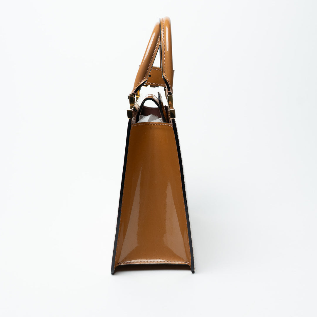 Louis Vuitton Tan Monogram Vernis Leather Déesse Handbag