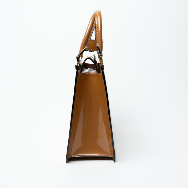 Louis Vuitton Tan Monogram Vernis Leather Déesse Handbag