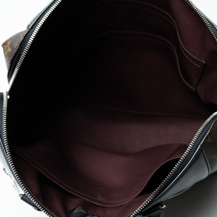 Louis Vuitton Monogram Macassar Canvas Porte-Documents Jour Bag