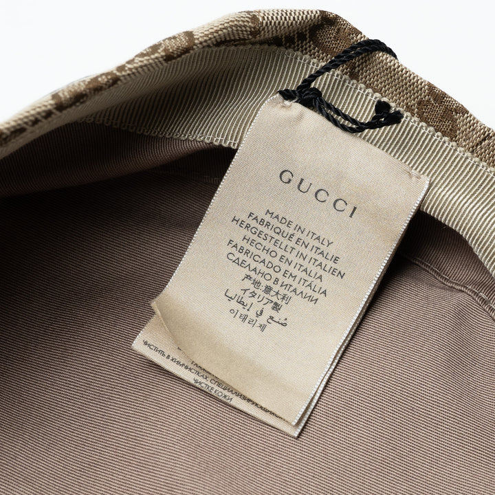 Gucci Monogram "Eschatology" Newsboy Flatcap Hat Size XL