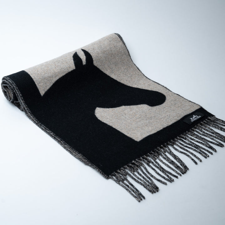 Hermes Casaque Love Story Cashmere Scarf