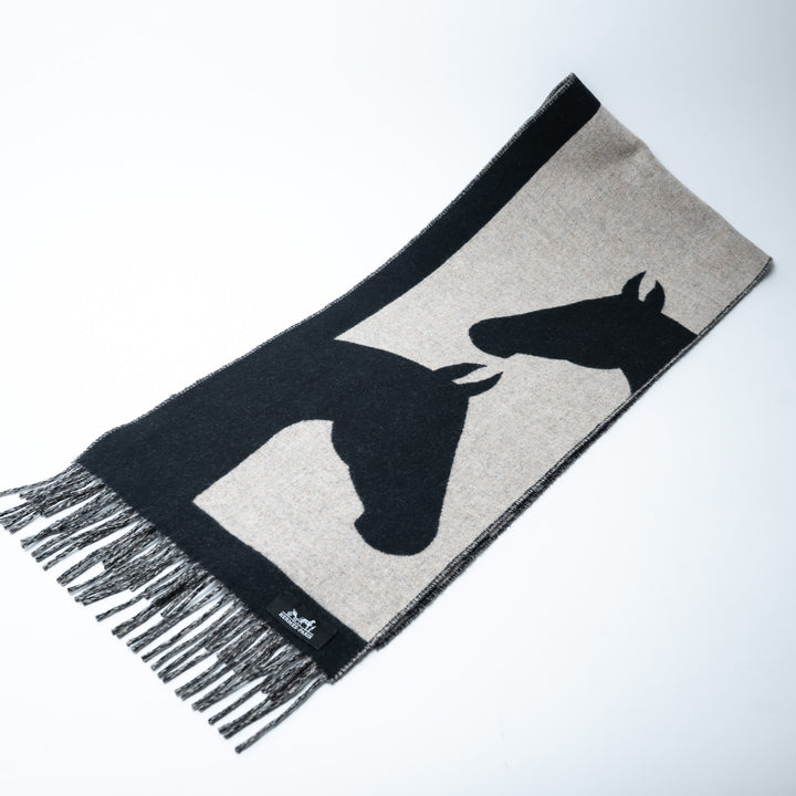 Hermes Casaque Love Story Cashmere Scarf