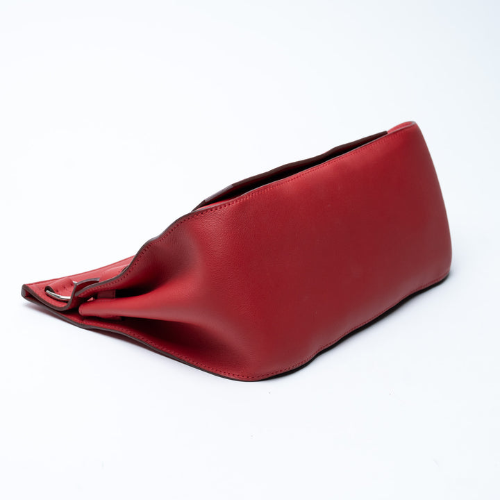Hermes Rouge Swift Leather Jypsiere 28