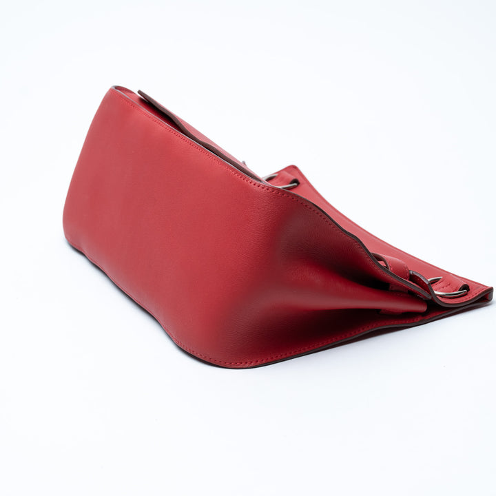 Hermes Rouge Swift Leather Jypsiere 28