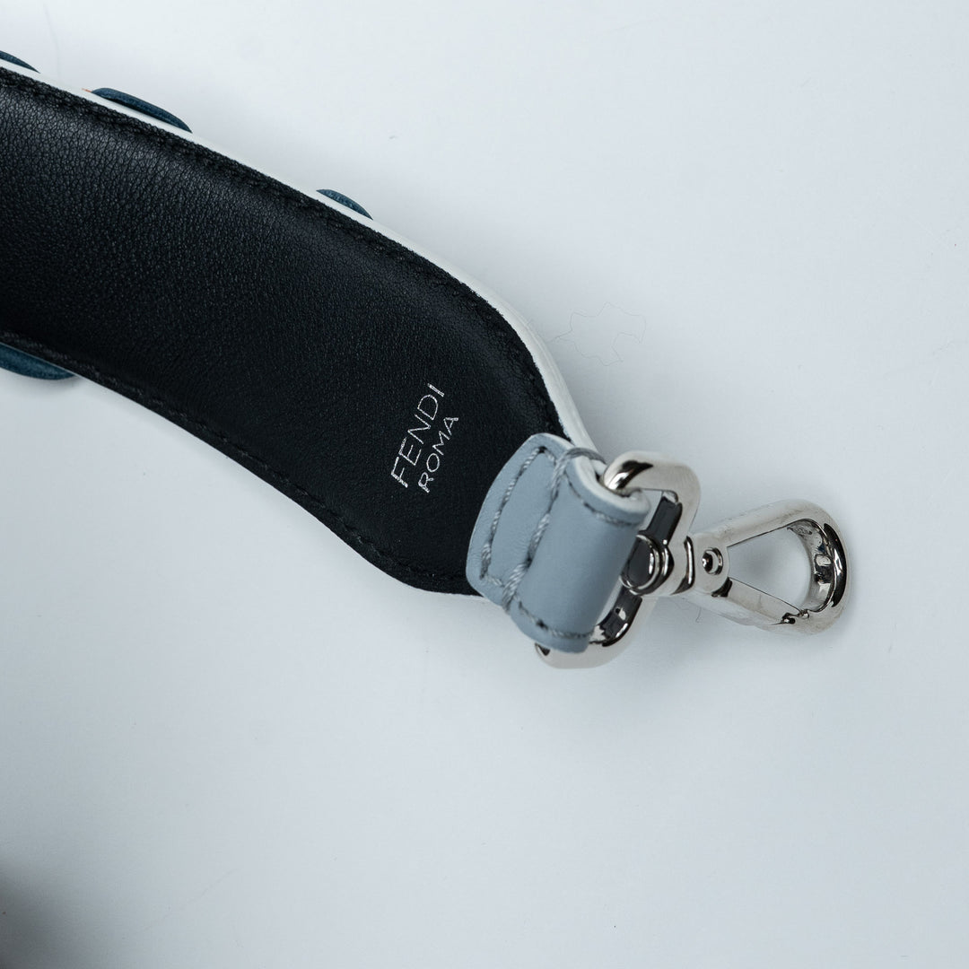 Multicolor Leather Flowerland Strap You Bag Strap. (view 4)