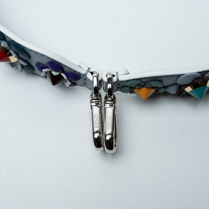 Multicolor Leather Flowerland Strap You Bag Strap. (view 5)
