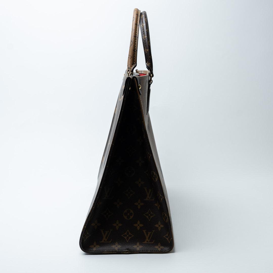 Louis Vuitton Brown Monogram Canvas OnTheGo GM Tote