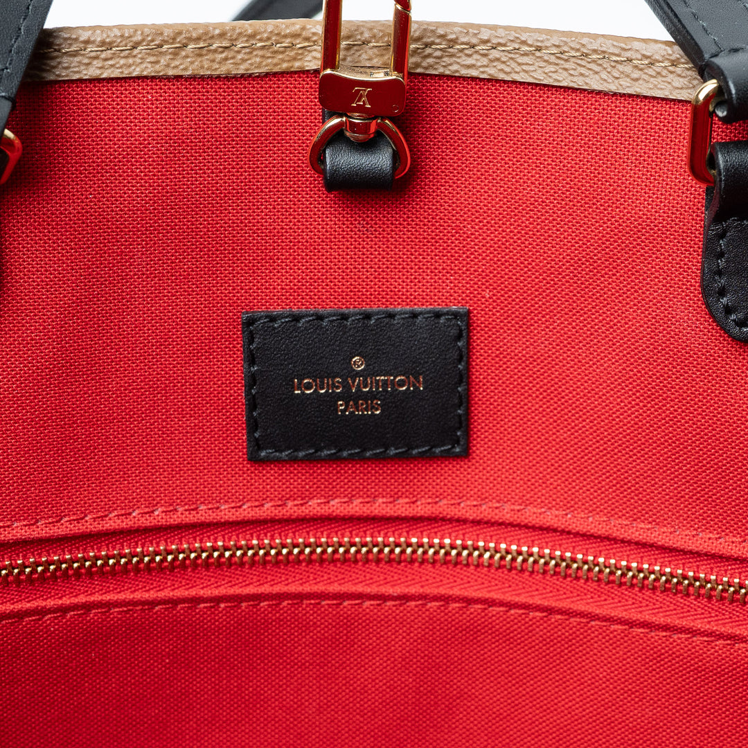 Louis Vuitton Brown Monogram Canvas OnTheGo GM Tote