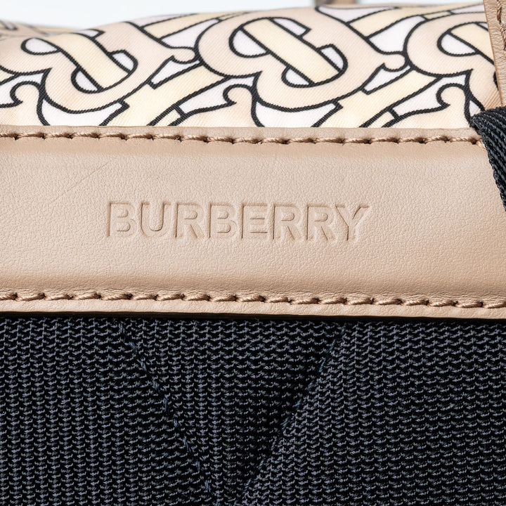 Burberry Beige TB Monogram Nylon Backpack