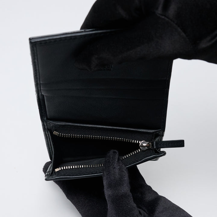 Black Patent Leather GG Marmont Matelassé Wallet. (view 8)
