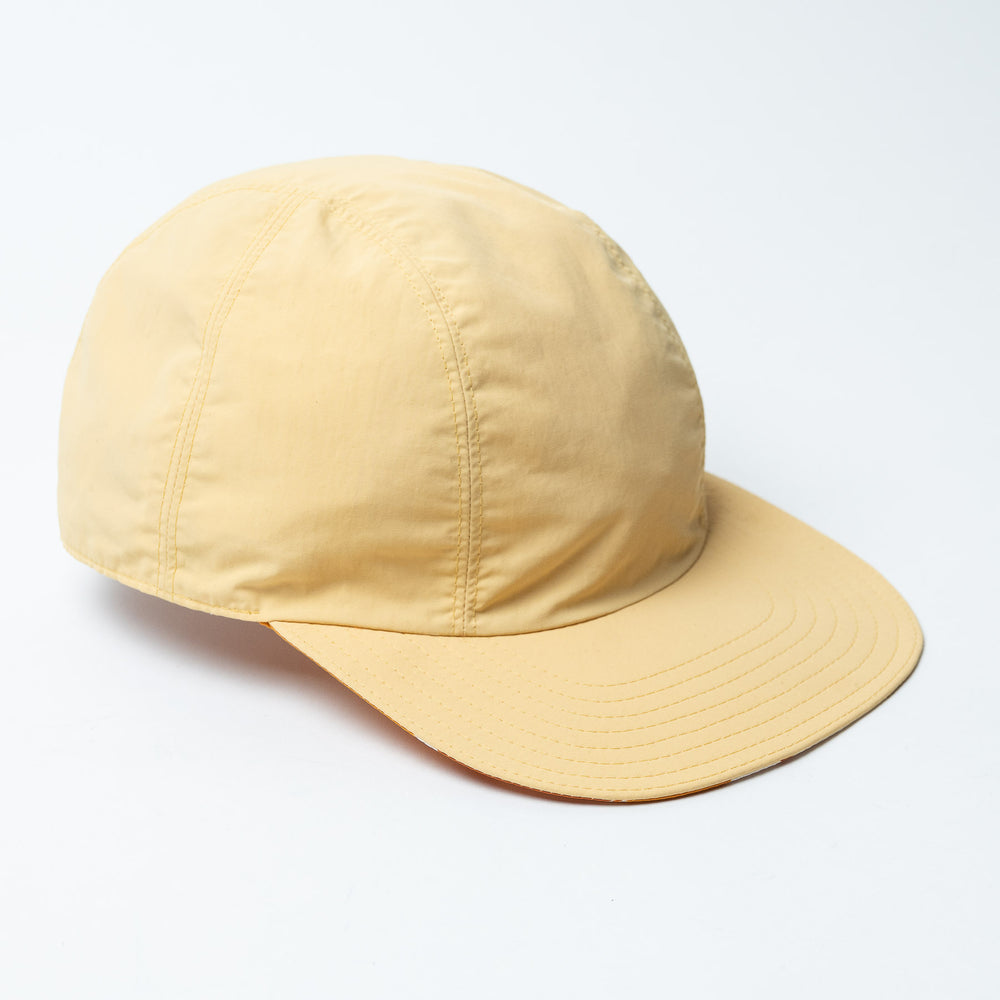 Yellow and Orange Nylon Reversible H Baseball Cap. (view 2)