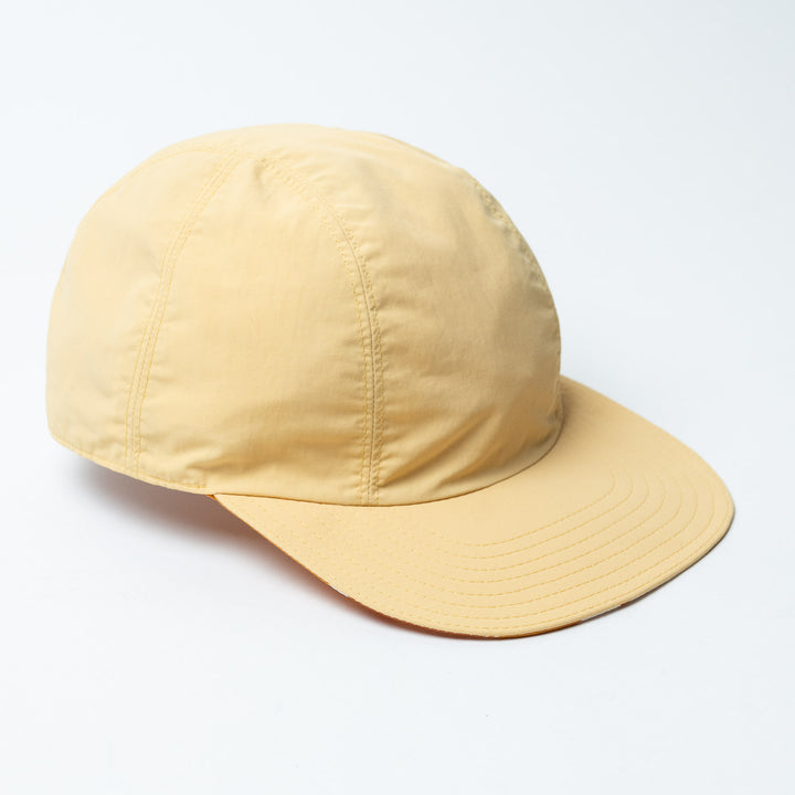 Yellow and Orange Nylon Reversible H Baseball Cap. (view 2)