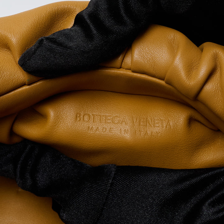 Caramel Nappa Leather The Chain Pouch. (view 8)