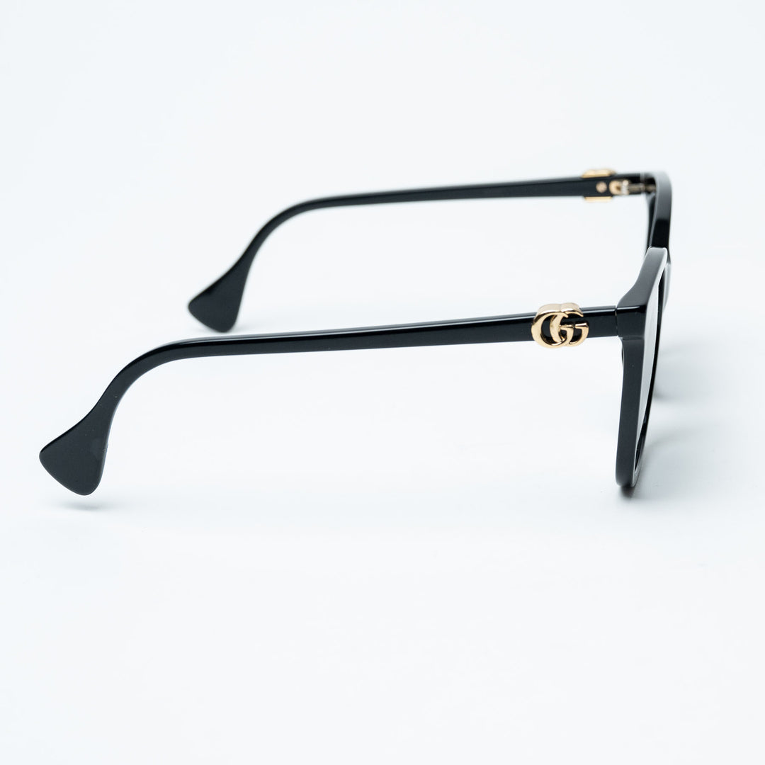 Black Acetate GG Sunglasses. (view 2)