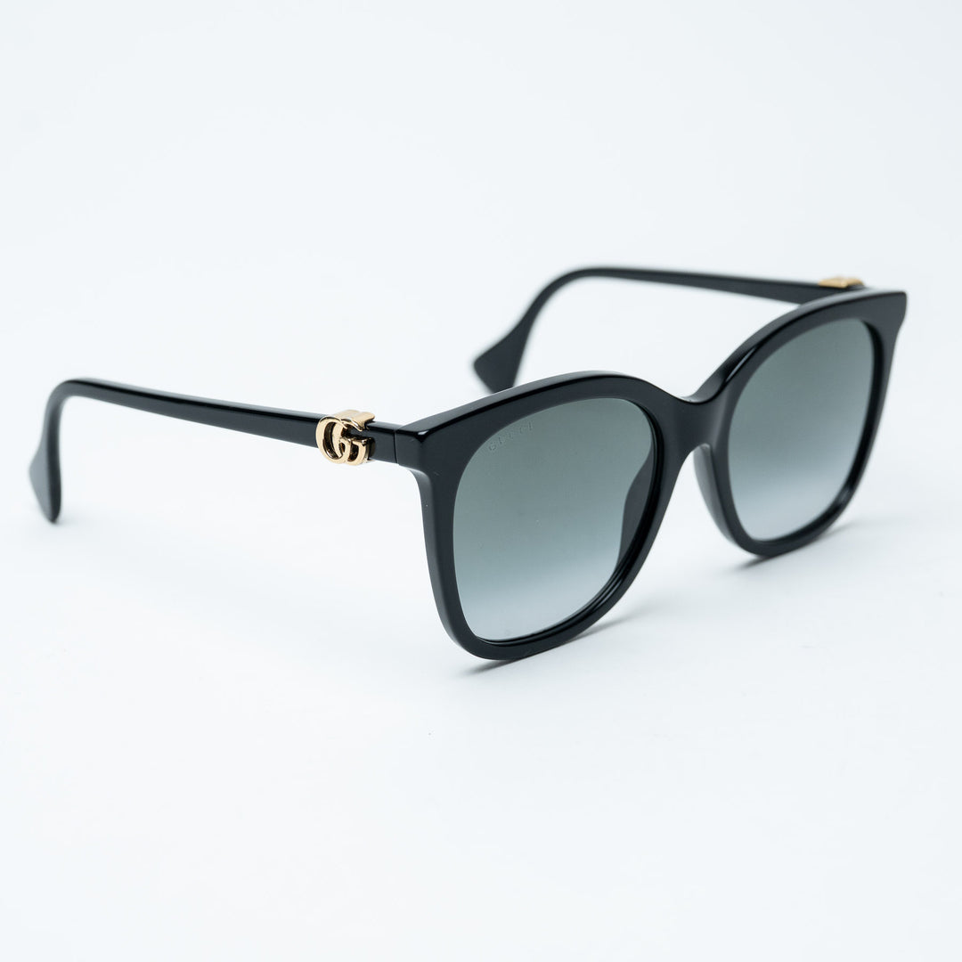 Black Acetate GG Sunglasses. (view 3)