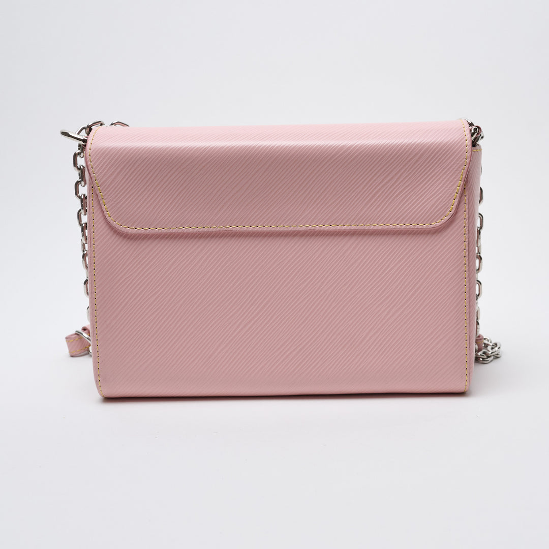 Pink Epi Leather Twist MM. (view 2)