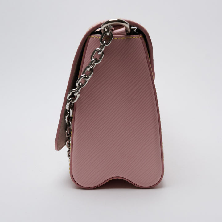 Pink Epi Leather Twist MM. (view 4)