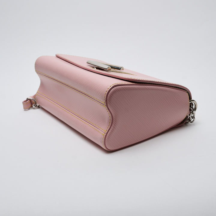 Pink Epi Leather Twist MM. (view 6)