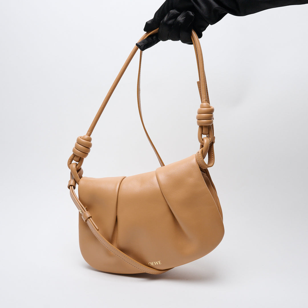 Warm Desert Nappa Leather Paseo Bag. (view 8)