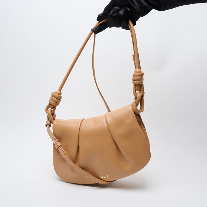 Warm Desert Nappa Leather Paseo Bag. (view 8)