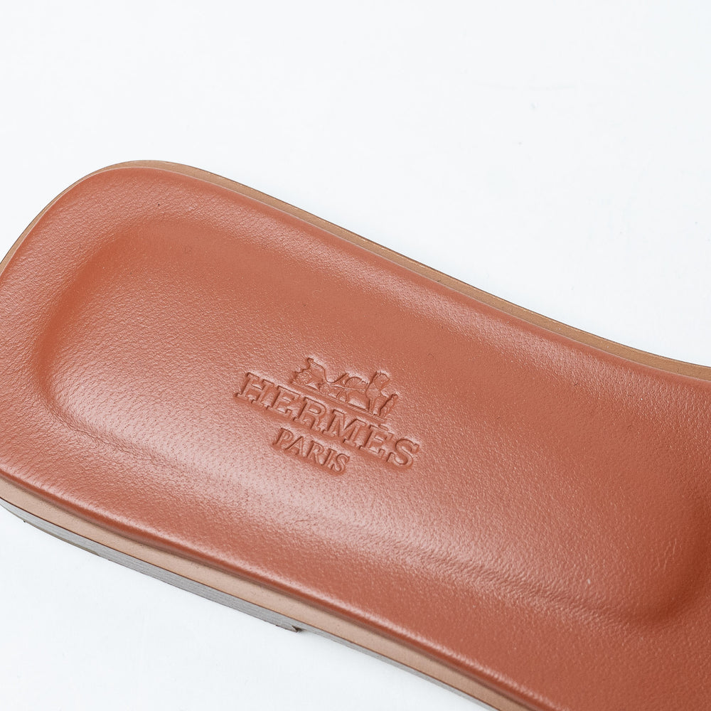 Red Suede Oran Sandals. (view 2)