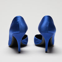 Balenciaga Blue Satin Talon d'Osrsay Pump Heels Size 39