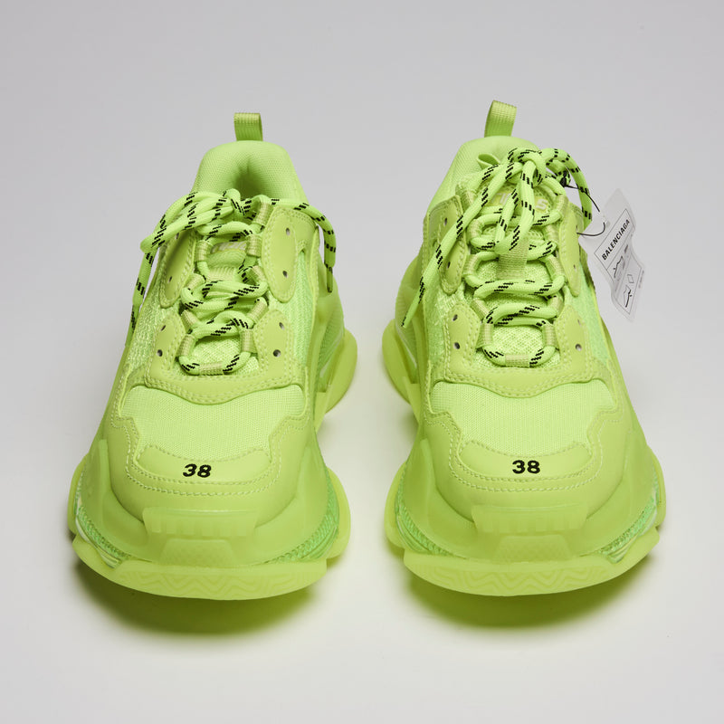 Balenciaga Neon Platform Low-Top Sneakers Size 38 – LFC Ltd