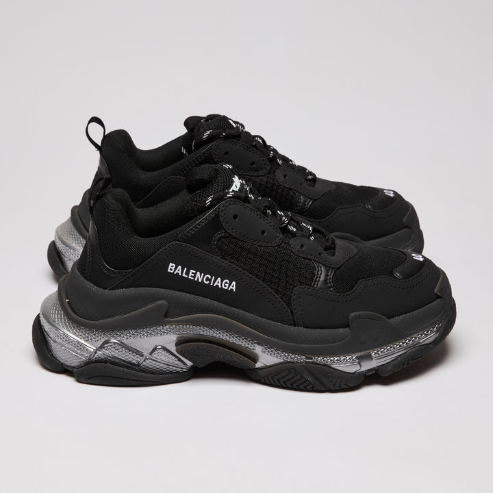 Balenciaga Black Triple S Sneaker's Size 40